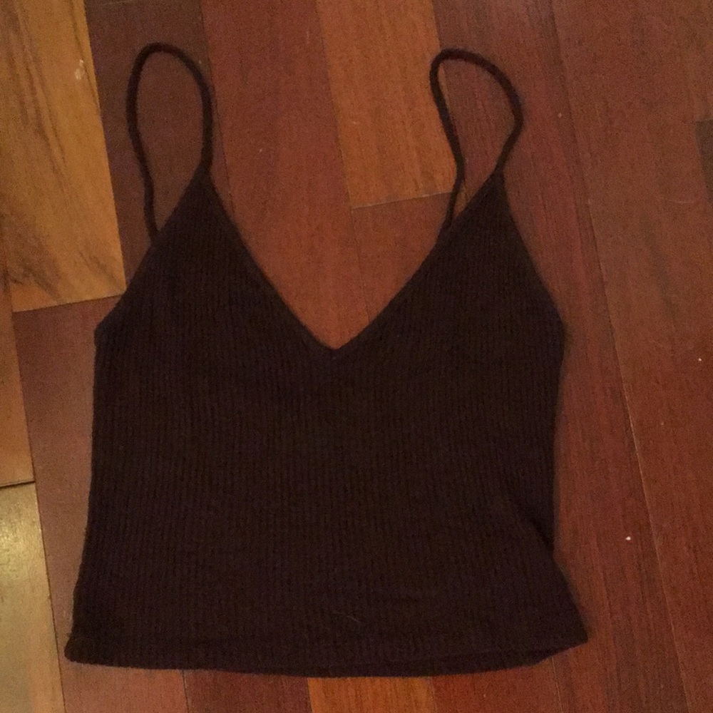 MAROON Brandy Melville crop top